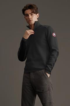 Ropa Canada Goose Hombre México - Stormont Suéteres Negros MQ8905463